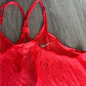 Red Nike Athletic Tank